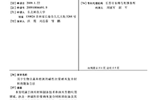 用于生物分離和檢測的磁性拉曼納米復合材料的制備方法