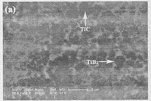 復相混雜TiB2-TiC陶瓷顆粒梯度增強金屬基復合材料的制備方法