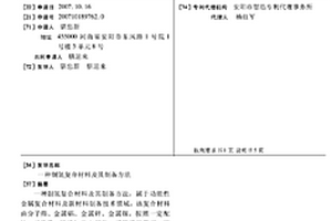 制氫復合材料及其制備方法