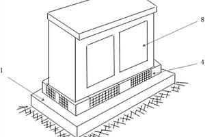 通風式戶外配電箱底座設(shè)備及其制備方法