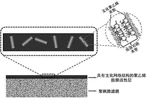 具有支化網絡結構的聚乙烯胺膜及其制備方法和應用