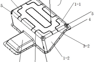動力電池包箱體上蓋結構
