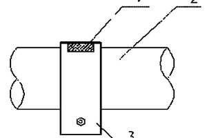 表面熱電阻在管道上的安裝結(jié)構(gòu)