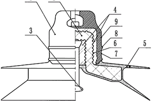 新的粘結(jié)結(jié)構(gòu)的復(fù)合盤形絕緣子