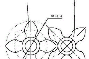 用于汽車增壓泵的四葉羅茨轉(zhuǎn)子