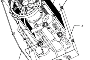 物聯(lián)網(wǎng)屏顯小型化空調(diào)外機(jī)