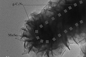 MoSe<sub>2</sub>/g-C<sub>3</sub>N<sub>4</sub>異質(zhì)結(jié)構(gòu)的制備方法