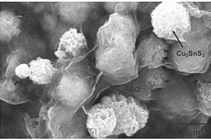Cu2SnS3花球/RGO復(fù)合納米材料及其制備方法與應(yīng)用