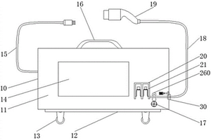 新能源汽車應(yīng)急便攜充電裝置