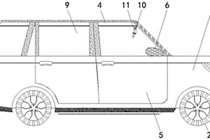 基于車聯(lián)網(wǎng)且具有路線行駛監(jiān)控的新能源汽車