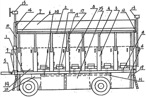 車載新能源升降調(diào)節(jié)式移動生態(tài)廁所