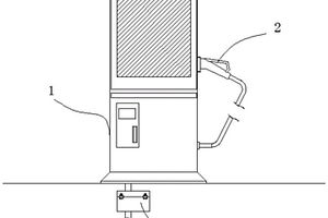 用于新能源車的防撞線路保護充電樁