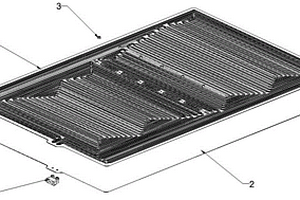 新能源電池包用直冷直熱換熱器沖壓板結構
