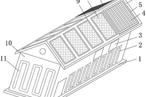 基于太陽能的沙漠建筑用夜晚保溫結構