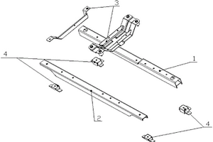 微型面包車中機(jī)艙橫梁安裝系統(tǒng)