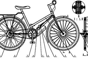 自行車重力能液壓驅(qū)動(dòng)系統(tǒng)