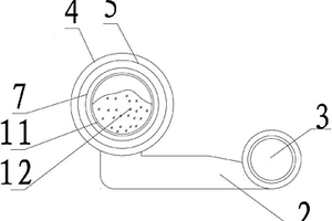 環(huán)狀氣墊圓管帶式組合快裝輸送機(jī)用鑲套式氣箱