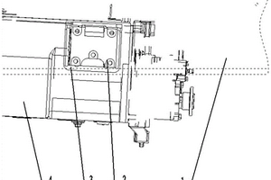 新能源電動(dòng)自卸車變速箱與車架的連接結(jié)構(gòu)