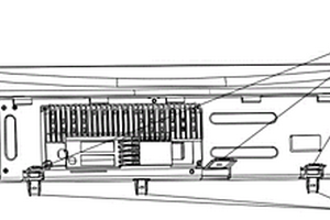新能源汽車一體屏固定裝置