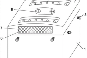 便于安裝的新能源汽車發(fā)動機蓋板