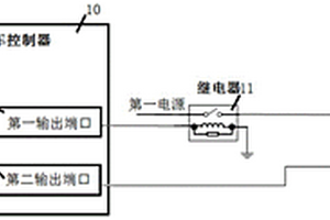 設(shè)在新能源汽車上的提醒電路