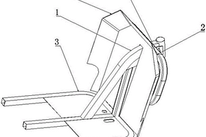 新能源三輪車輛前車架加強結構