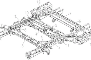 后車體骨架總成結(jié)構(gòu)及汽車