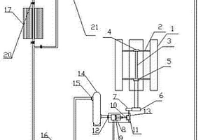 垂直軸風車組成的地源風能空調(diào)機