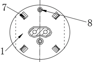 高電流強(qiáng)蝕刻陽極硬化去除頂蓋片鋁屑的工裝結(jié)構(gòu)