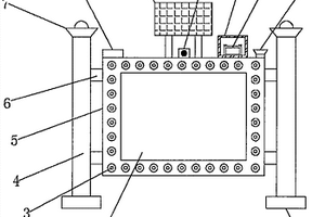 建筑工程施工用監(jiān)測(cè)式圍擋