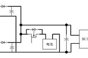 風光互補LED路燈電路