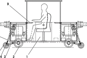 四輪獨立驅動轉向電動公鐵兩用車