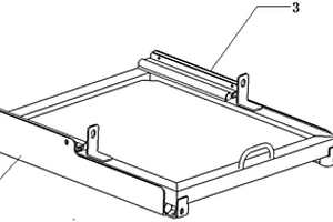 低壓蓄電池推拉機構(gòu)托盤
