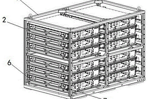 用于電池PACK箱安裝、維護(hù)的抽拉結(jié)構(gòu)