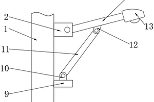 便于調節(jié)照射角度的太陽能路燈