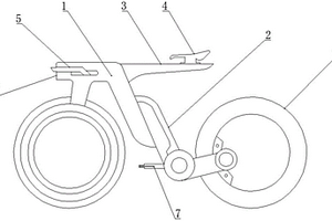 內(nèi)置電機(jī)的無(wú)輪轂式電動(dòng)車(chē)