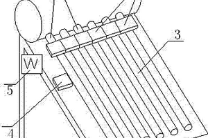 帶可測(cè)試光照強(qiáng)度的太陽(yáng)能熱水器