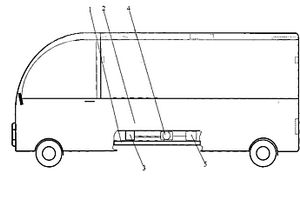 將機(jī)動(dòng)車行駛中顛簸產(chǎn)生的動(dòng)能轉(zhuǎn)化為電能的裝置