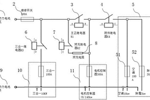 高壓電器盒高壓附件控制結(jié)構(gòu)