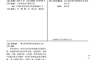 含新型防靜電劑的滌綸片基