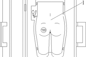 用于護(hù)理訓(xùn)練的灌腸訓(xùn)練模型裝置