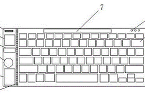 折疊式無(wú)線鍵盤