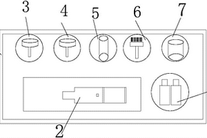 刀閘觸頭清理工具箱