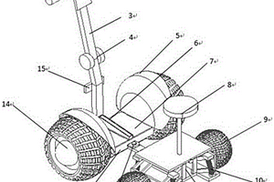 多功能組合式結構平衡車