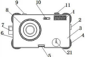 具有多向調節(jié)功能的環(huán)保型材料數(shù)碼相機結構