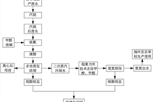 百草枯廢水處理及資源化利用工藝