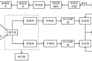 粘膠纖維生產(chǎn)排水處理裝置