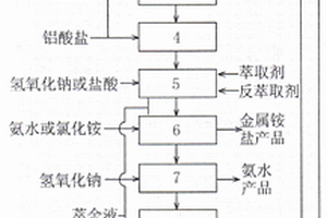 氯化鈉或硫酸鈉在濕法冶金中循環(huán)使用的方法