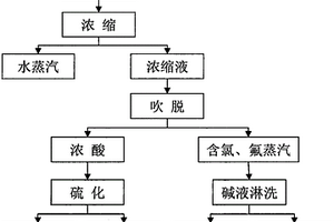 污酸中去除氟、氯離子的處理方法