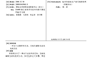 水牛皮制革的無(wú)灰、無(wú)硫化堿脫毛浸灰處理方法